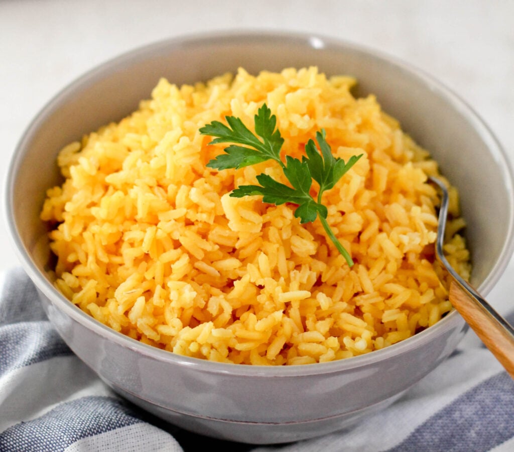 Spanish Yellow Rice, Arroz Amarillo