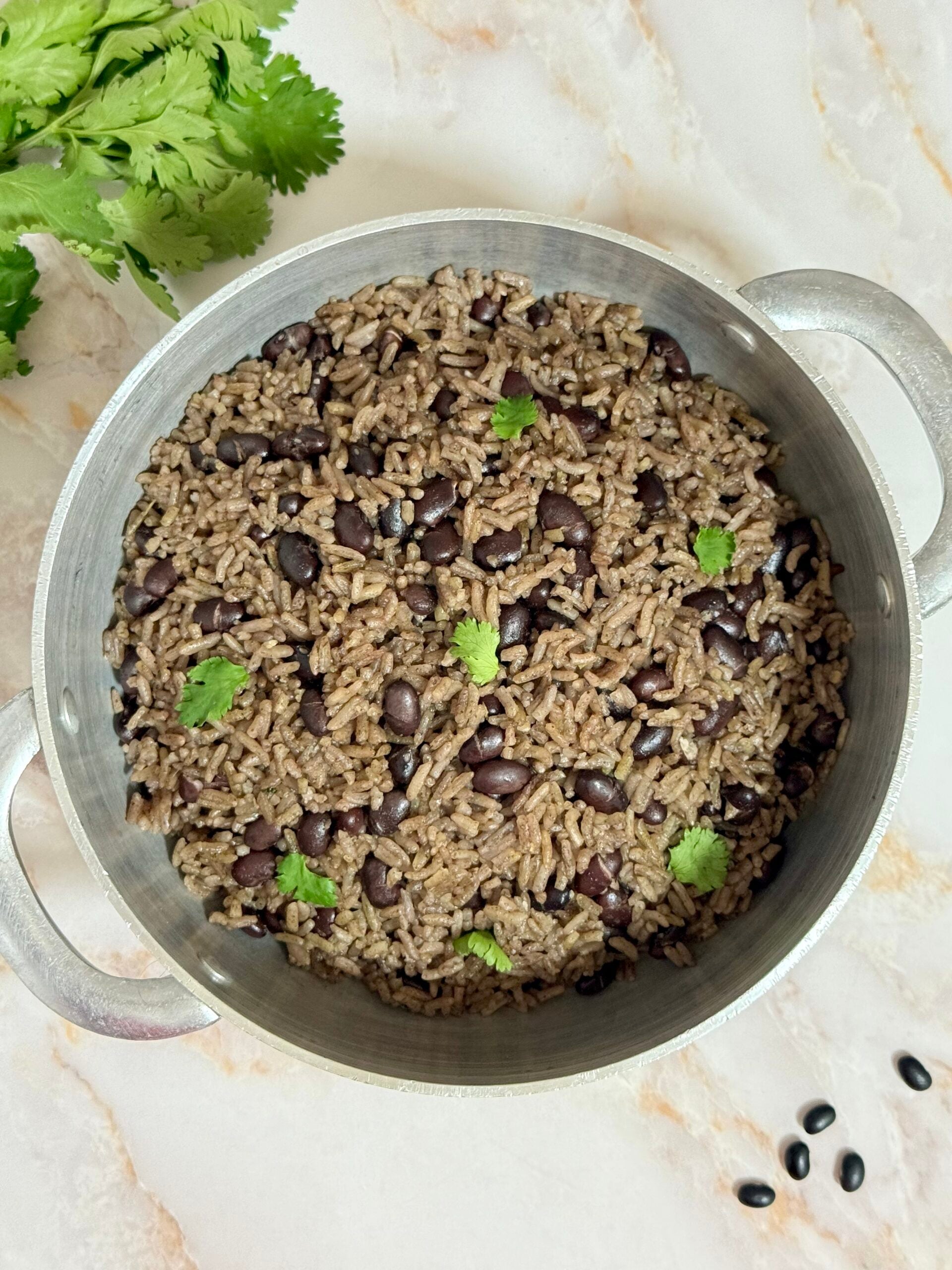 Arroz moro, Cuban black rice and beans
