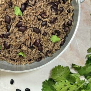 Arroz moro, Cuban black rice and beans