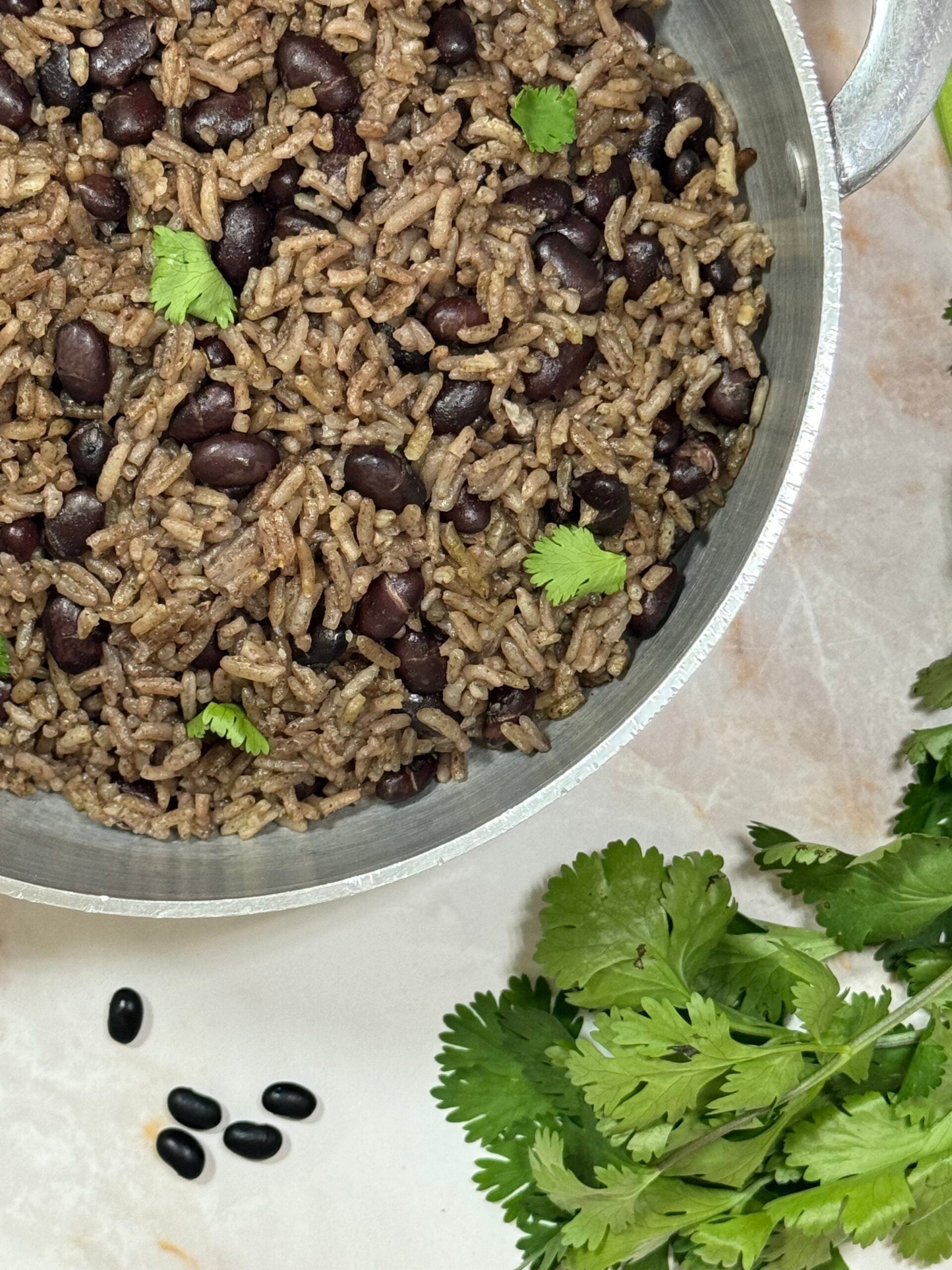 Arroz moro, Cuban black rice and beans