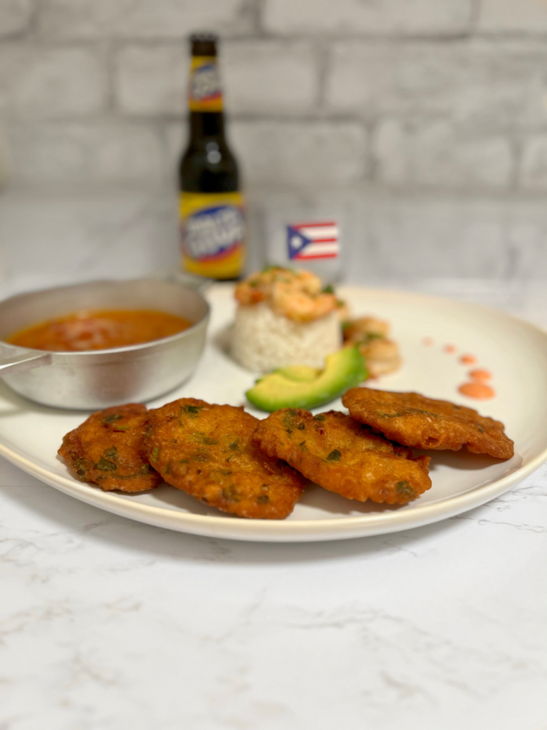 Puerto Rican Bacalaitos, Cod Fish Fritters