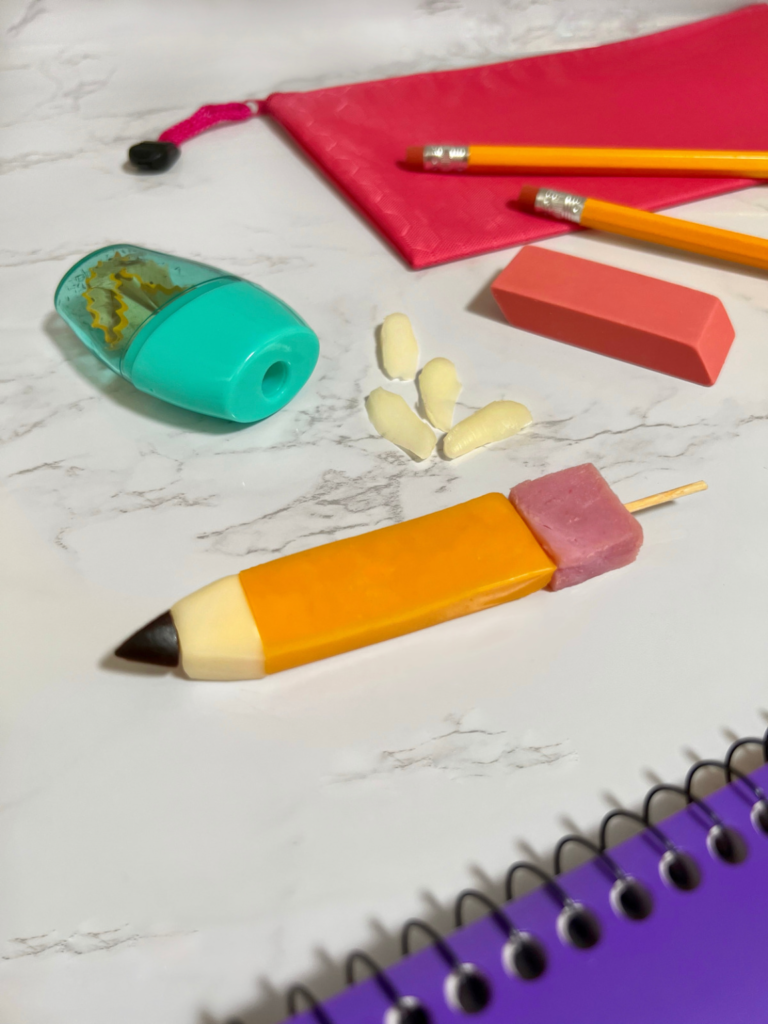 Cheese Pencil Snacks for Back to School