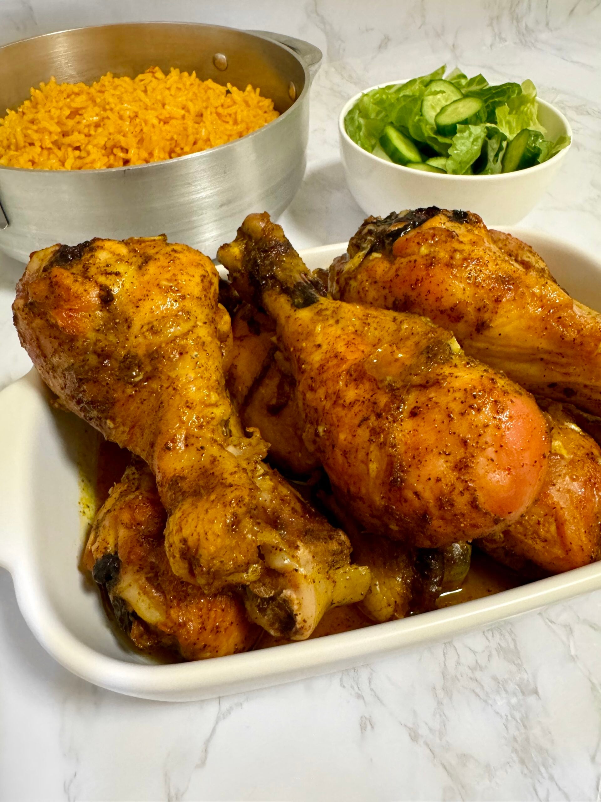 Puerto Rican Style Baked Chicken