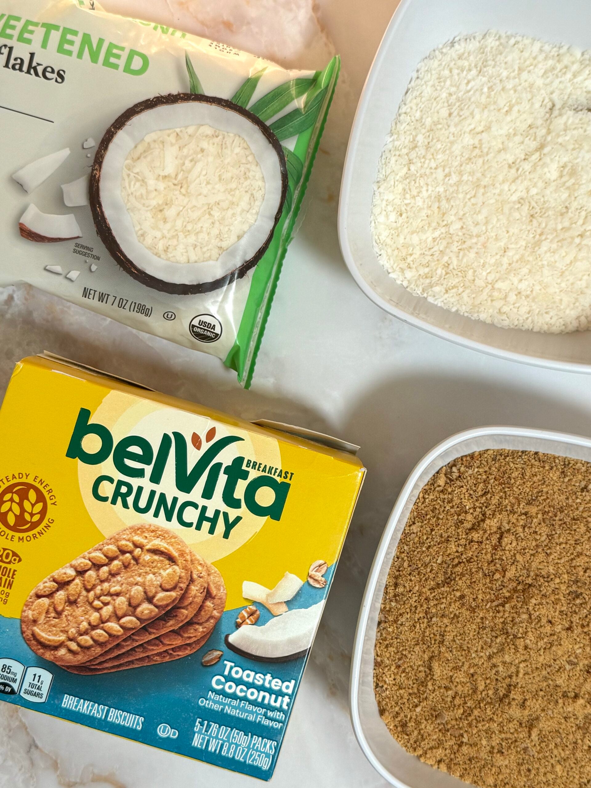 Coquito Balls ingredients