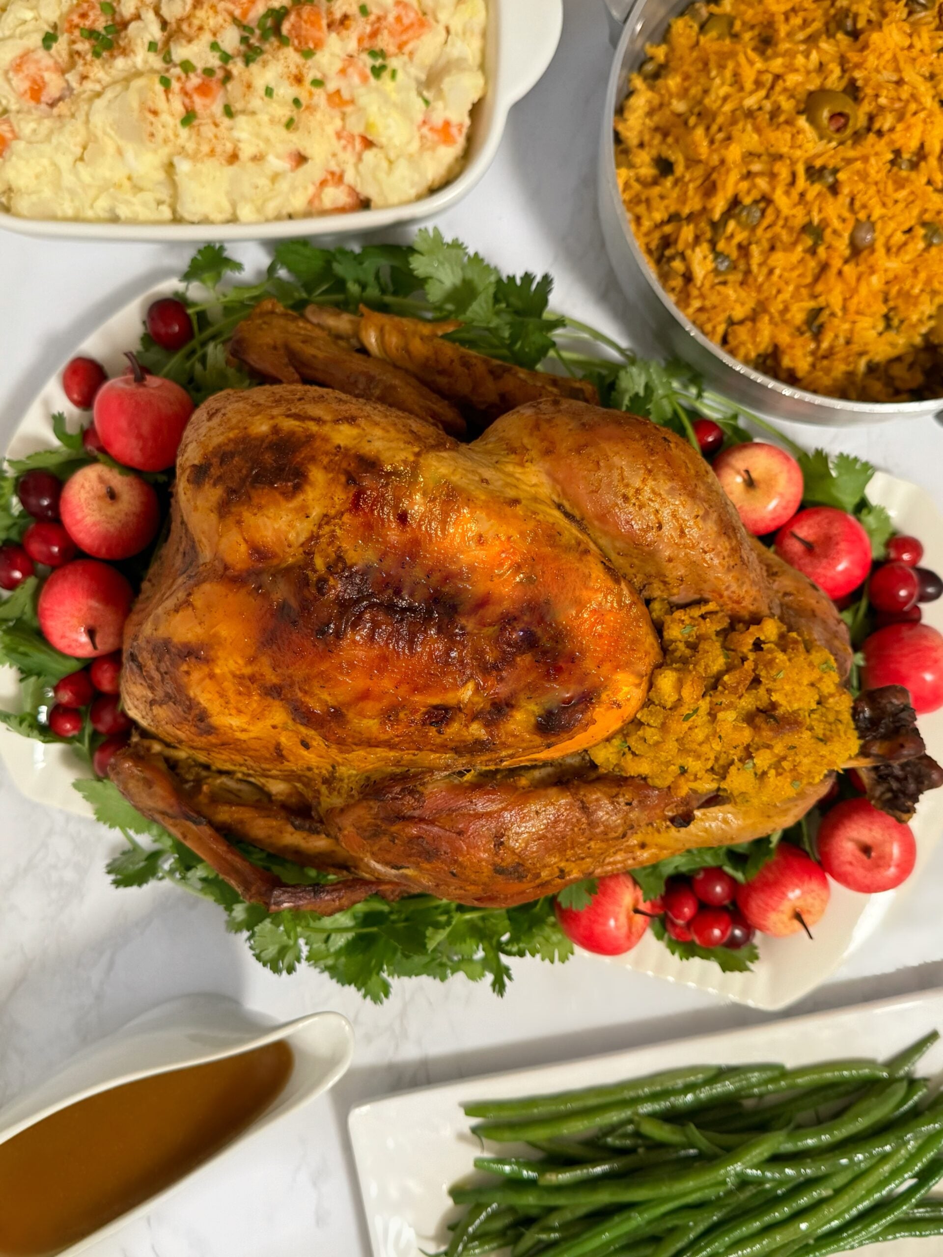 Pavochon Puerto Rican Style Turkey