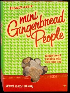 Trader Joe's mini gingerbread people