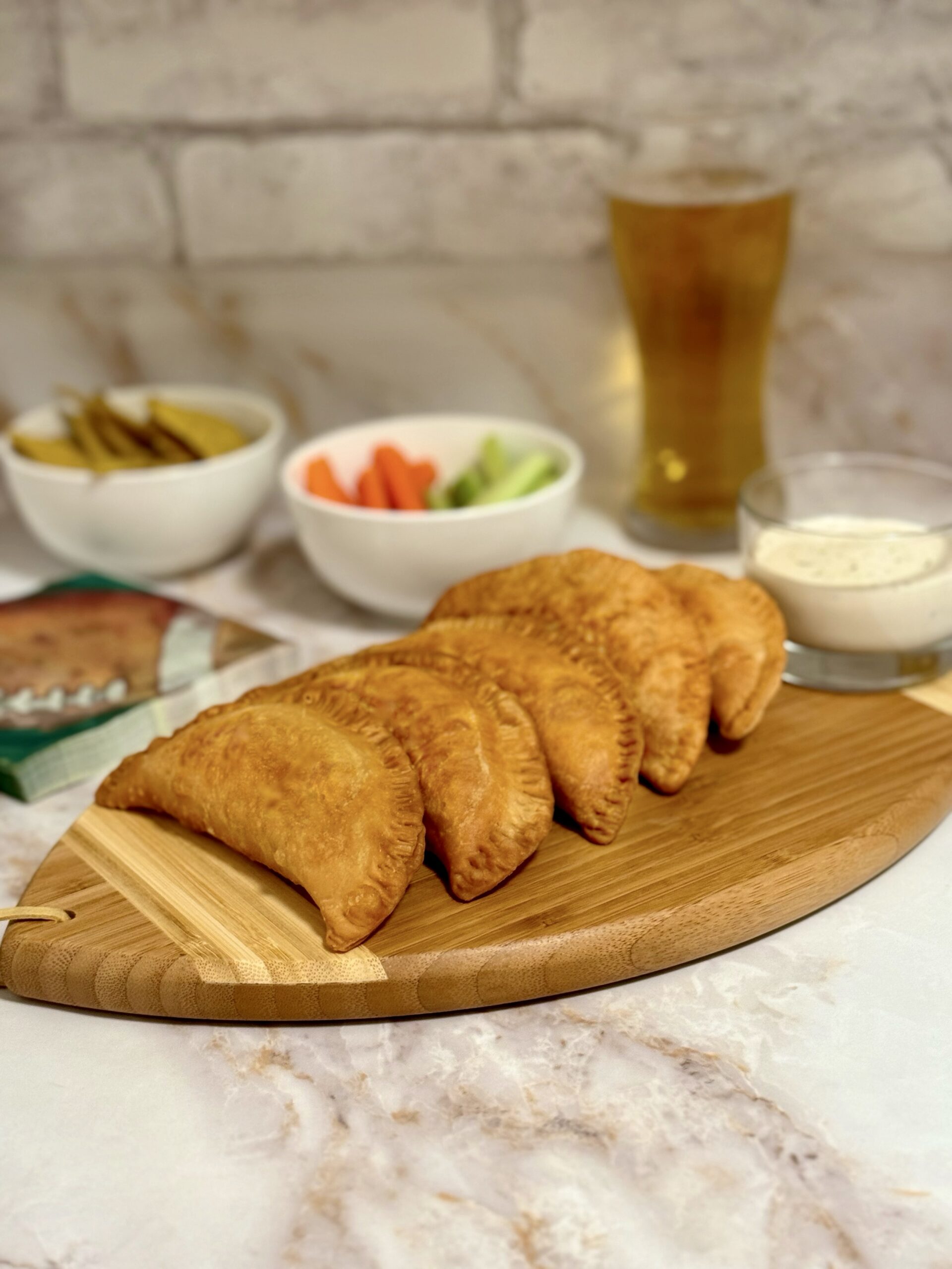 Buffalo Chicken Empanadas