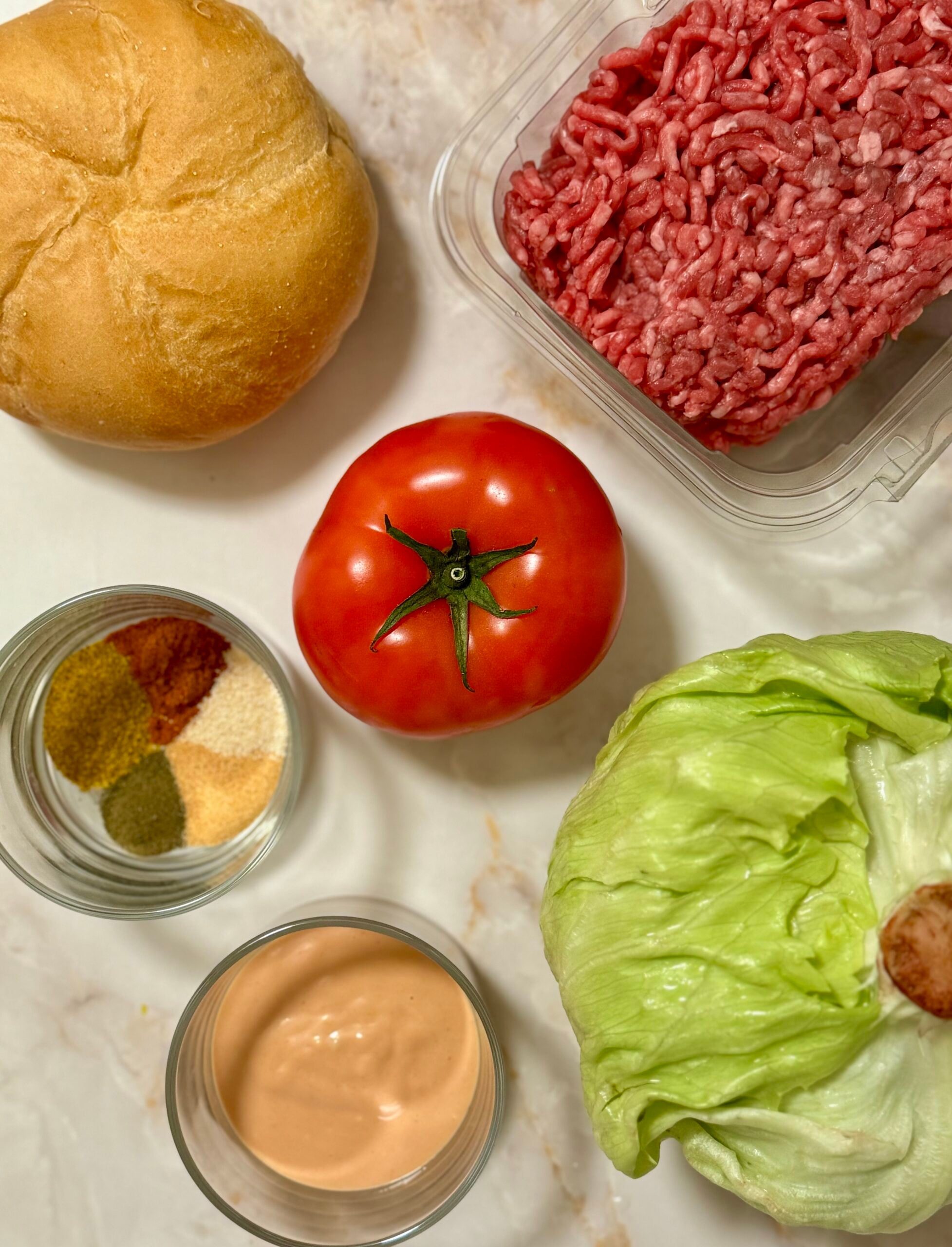 Chopped cheese ingredients