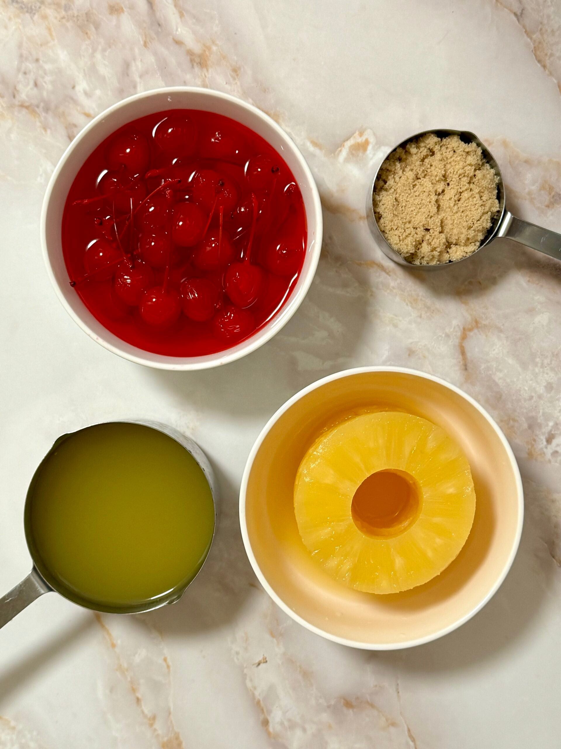 Jamón con piña ingredients