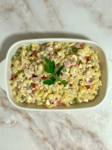 Puerto Rican Macaroni Salad, ensalada de coditos