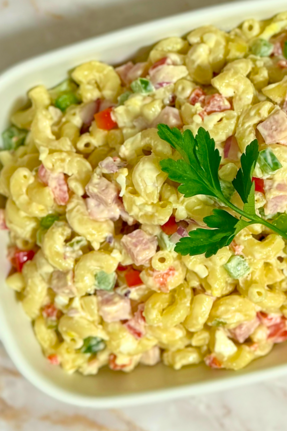 Puerto Rican Macaroni Salad