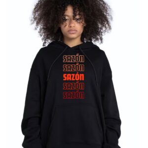 Sazon Hoodie-Black