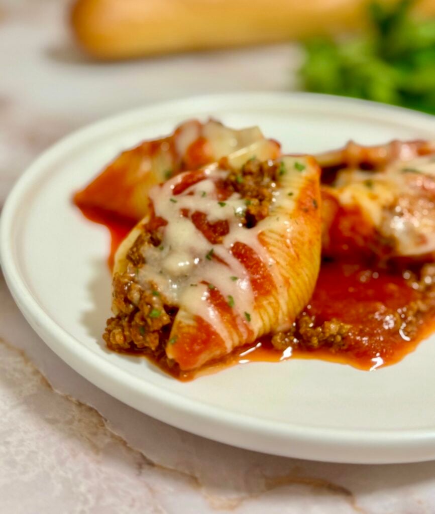 Puerto Rican stuffed shells