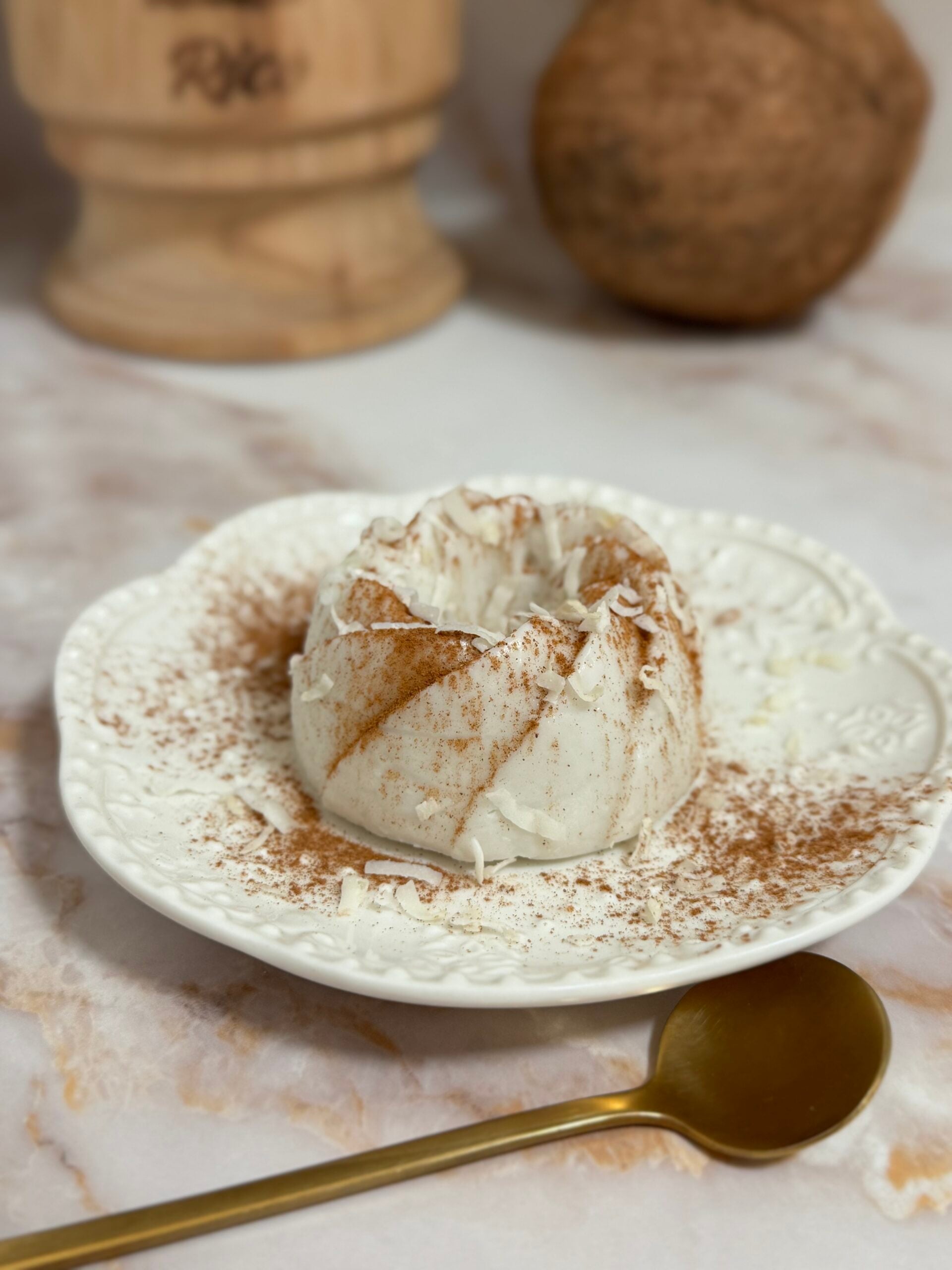 tembleque, Puerto Rican coconut pudding