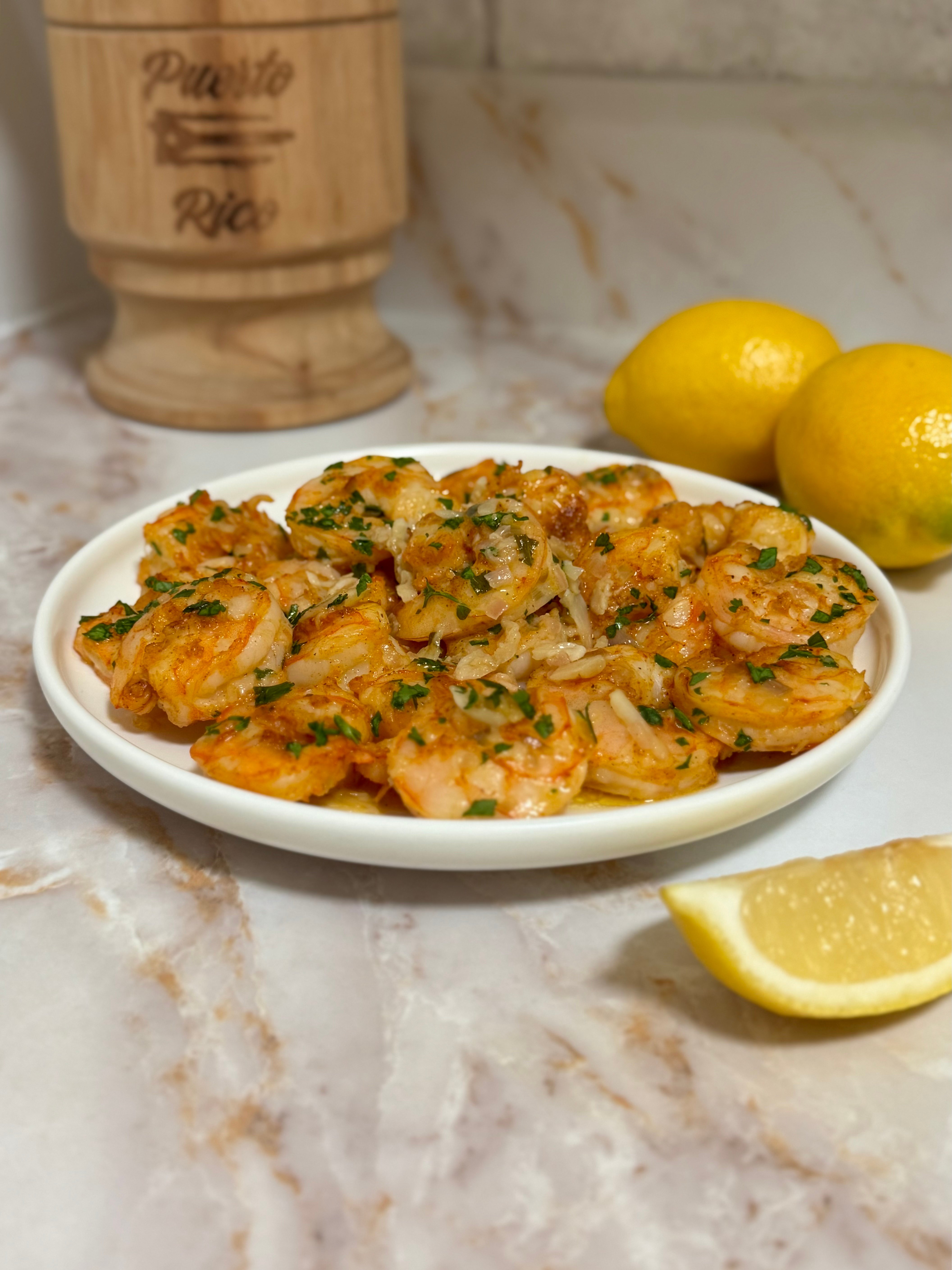 Camarones al Ajillo