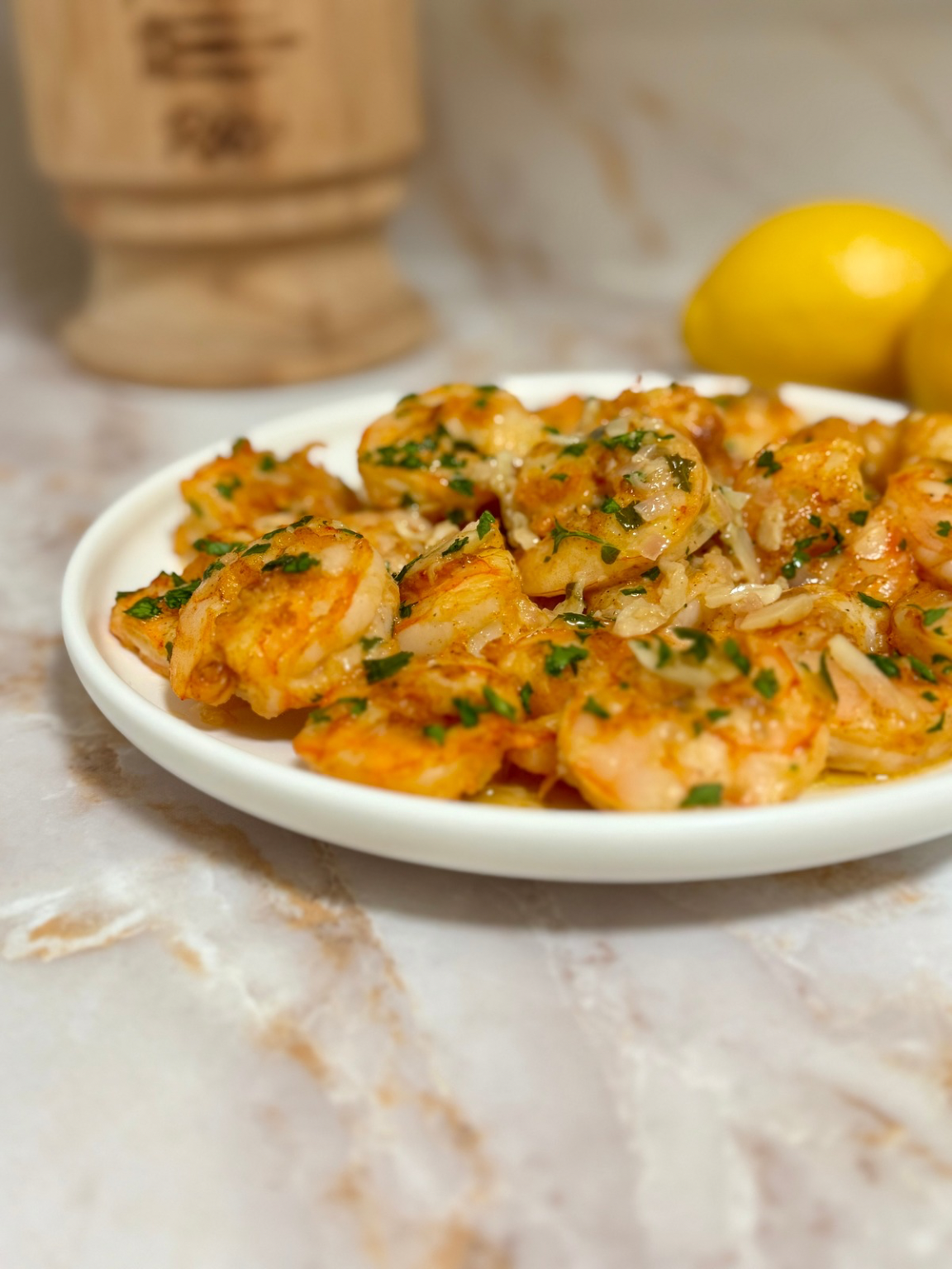 Camarones al Ajillo