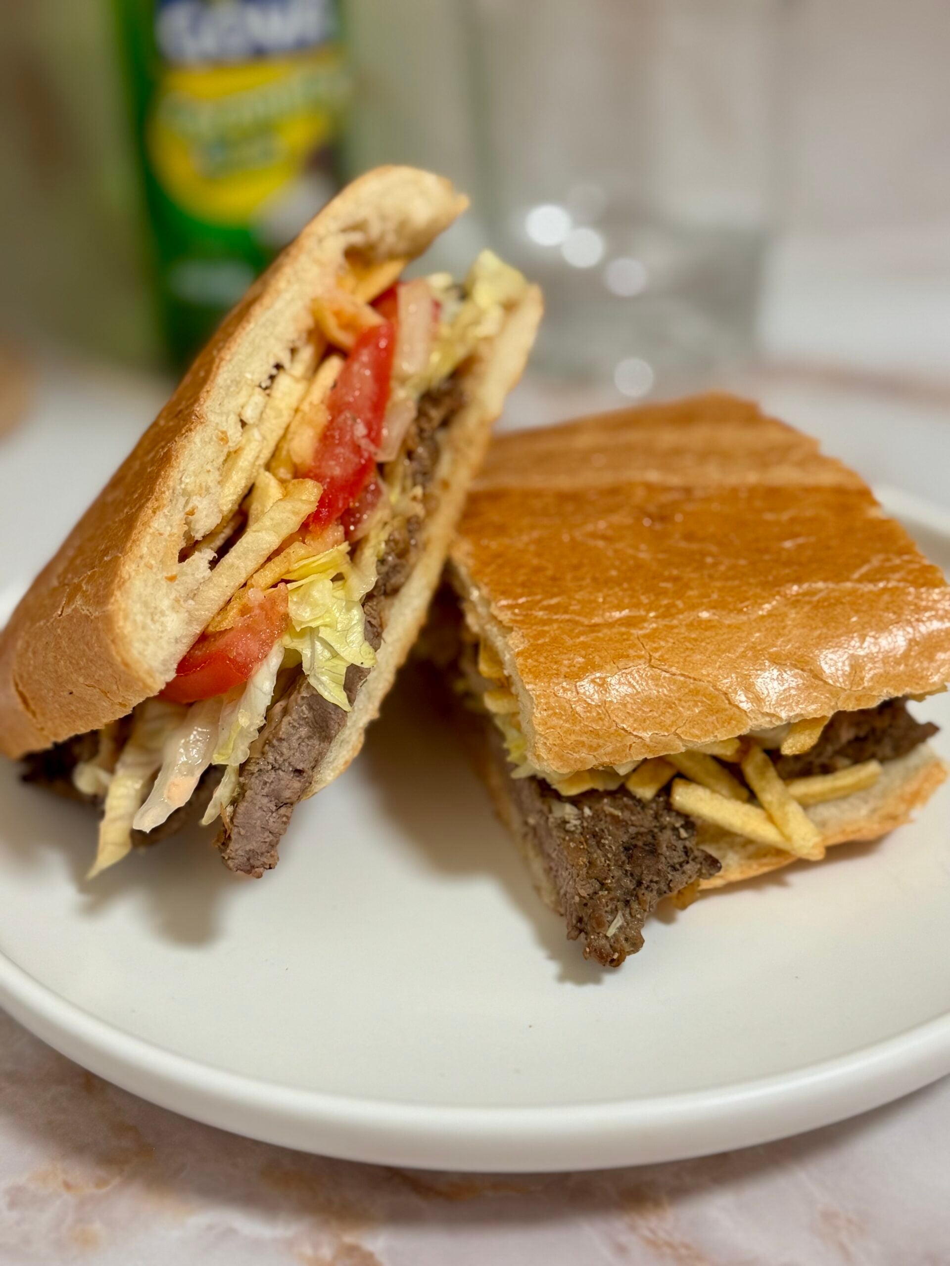 Pan con Bistec