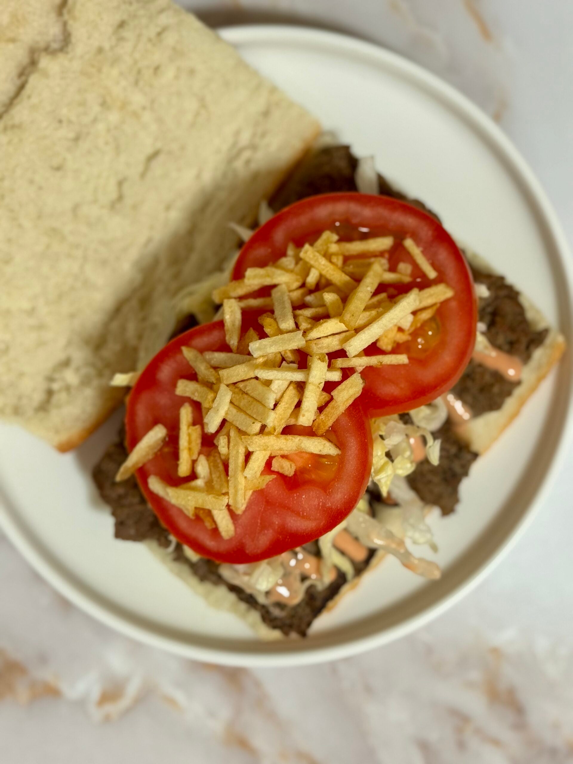 Pan con Bistec