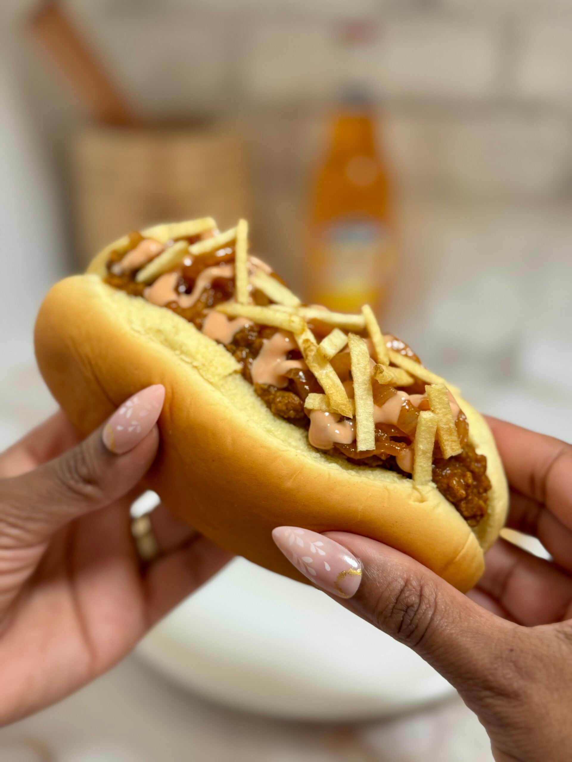 Puerto Rican Hot Dog