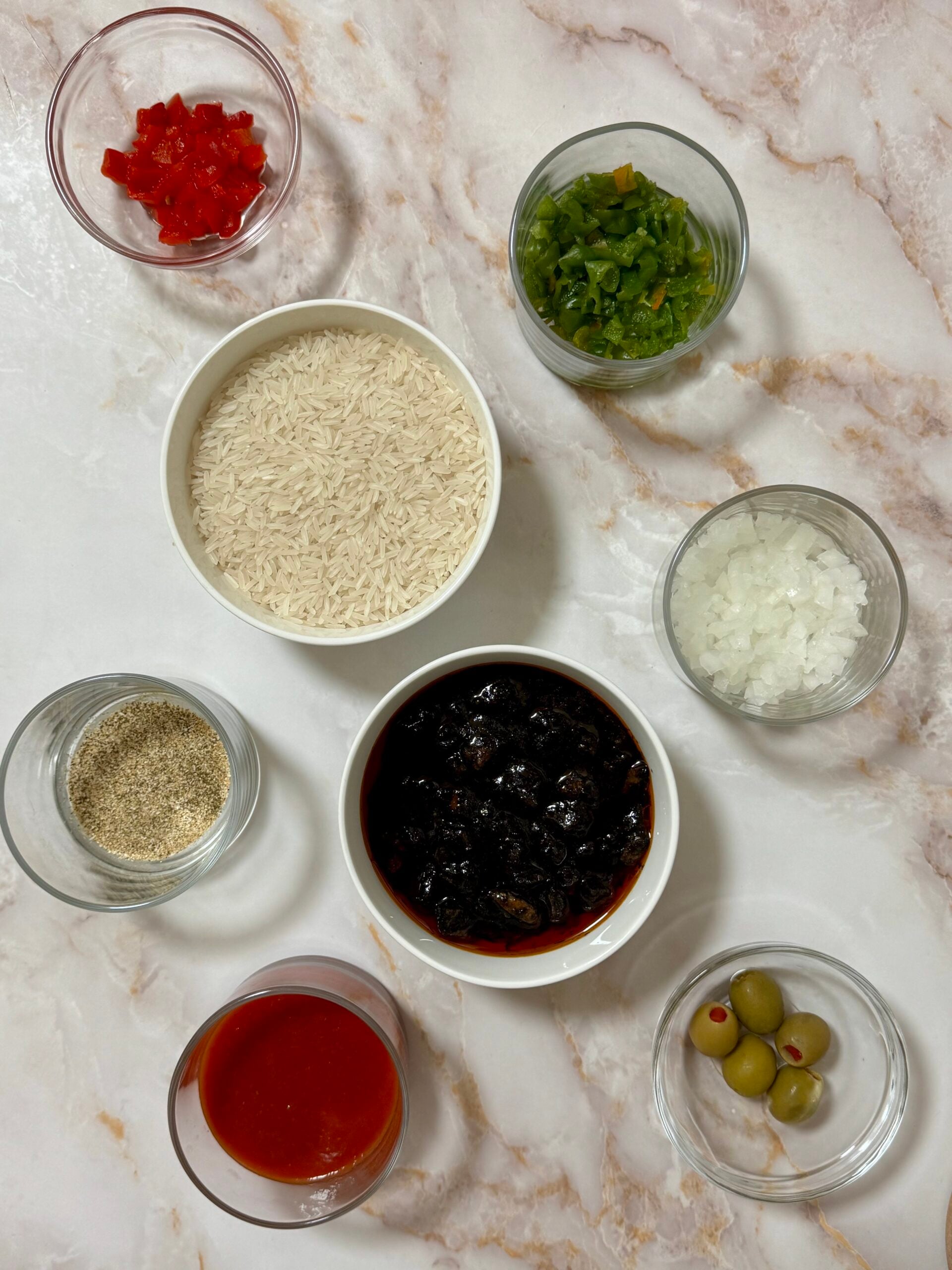 Arroz con Calamares ingredients