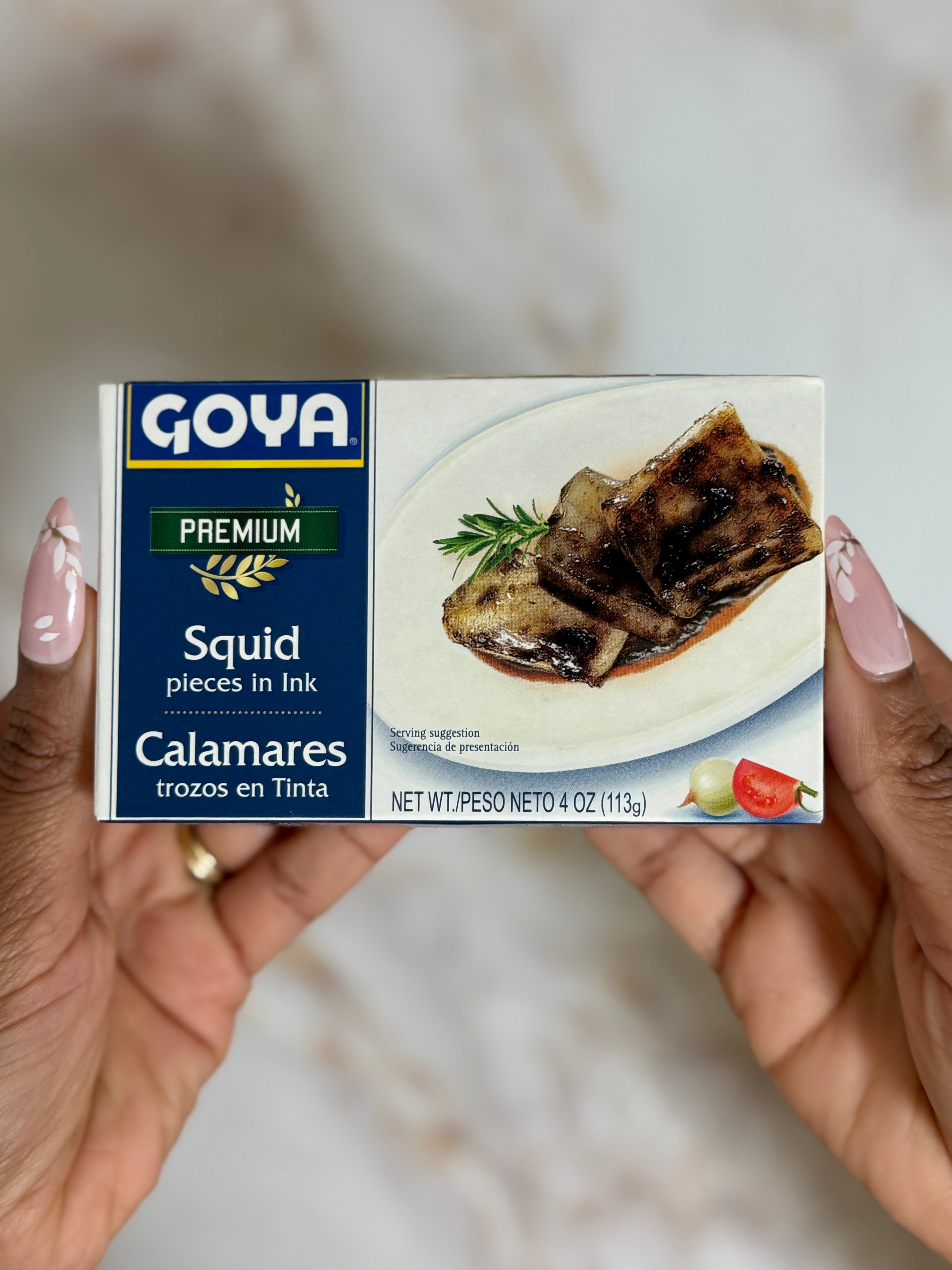 squid in ink, calamares