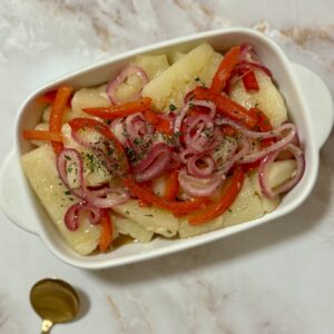 yuca con mojo