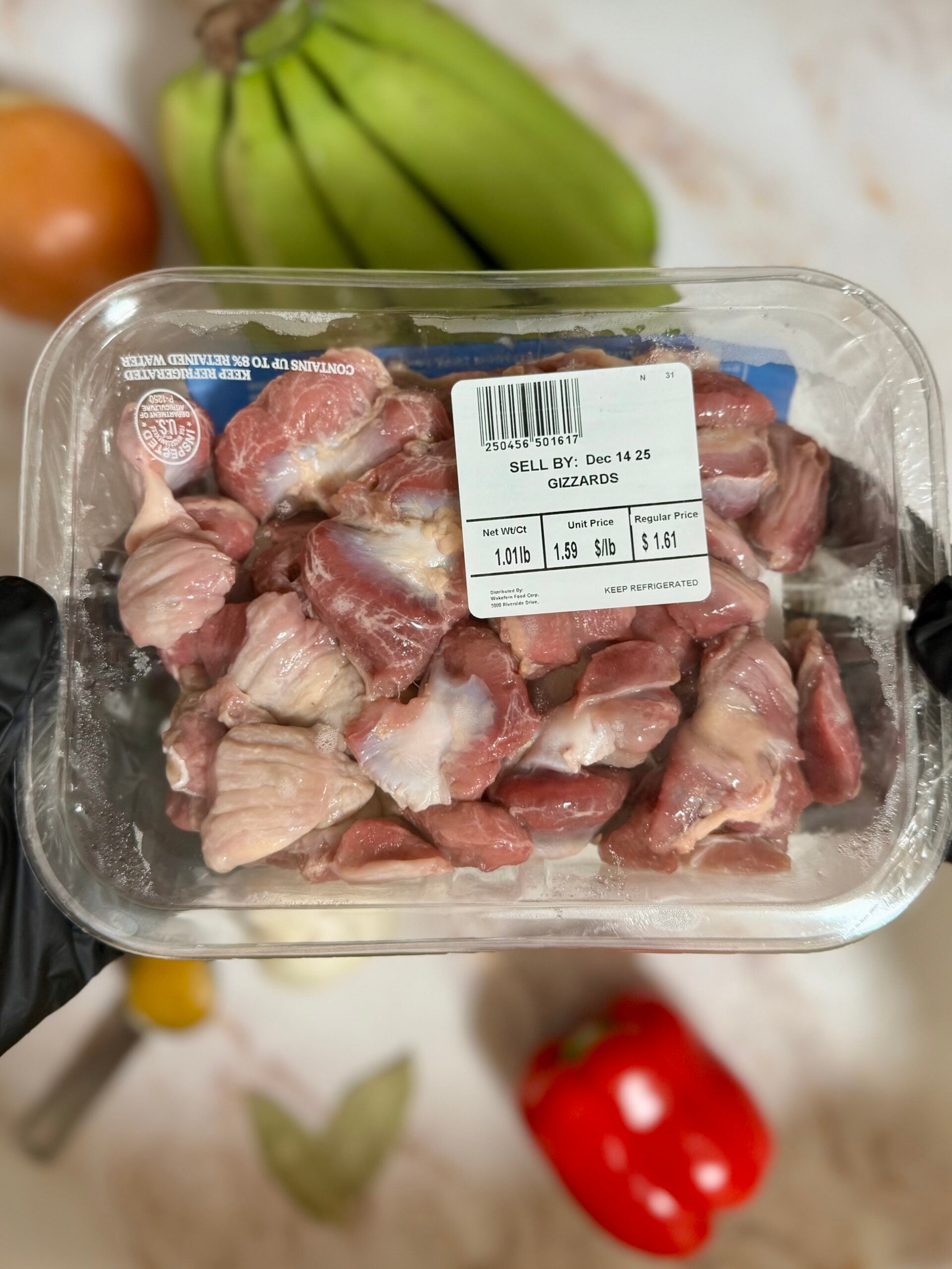 chicken gizzards