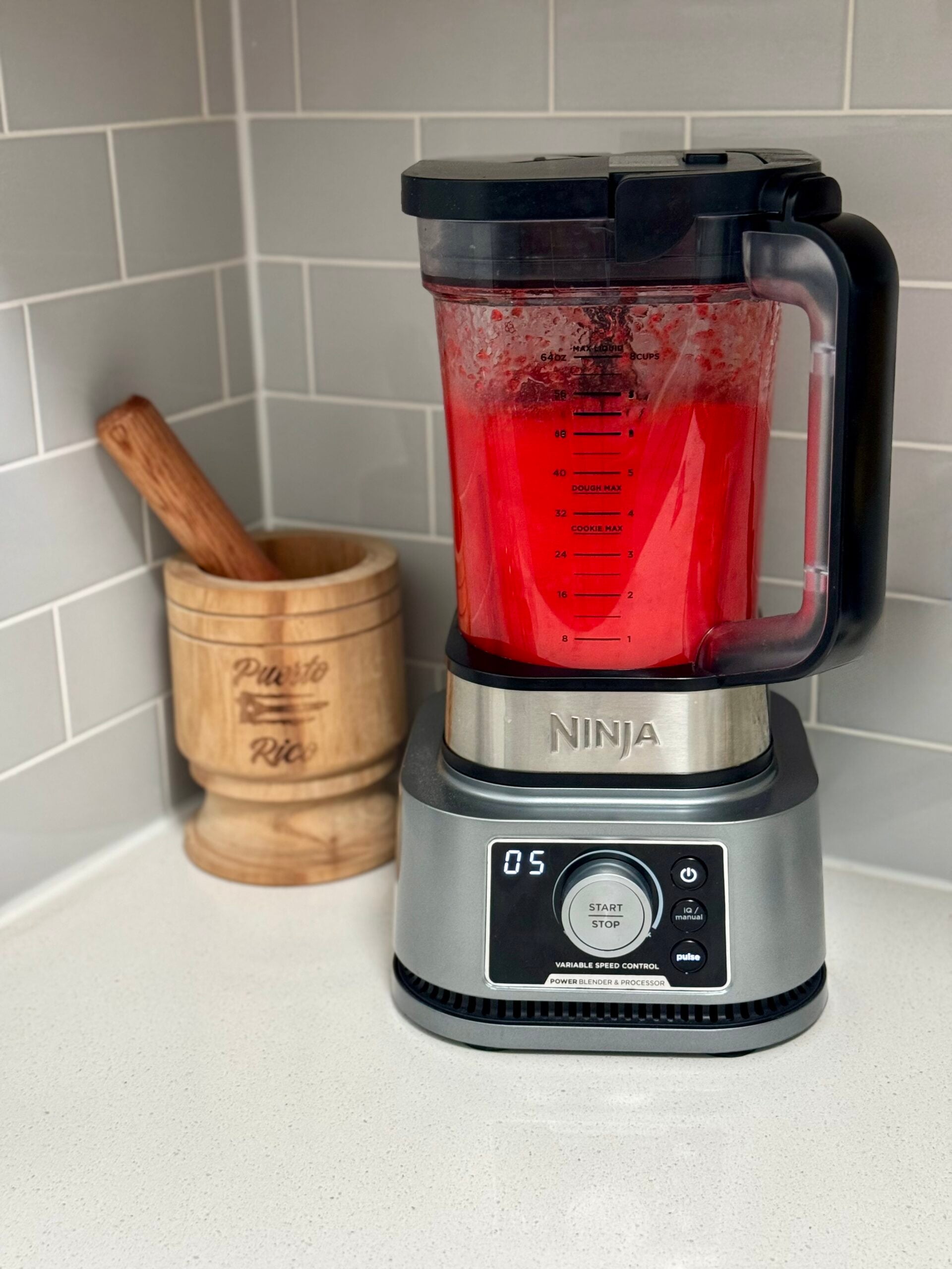 limber de cherry in blender